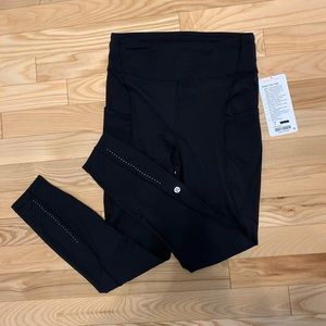 NWT Lululemon Break Free Tight 25”Black Size 8